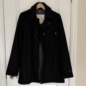 G-Star Men's Black Peacoat